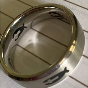 Men’s titanium band ring. Size 9 ring.